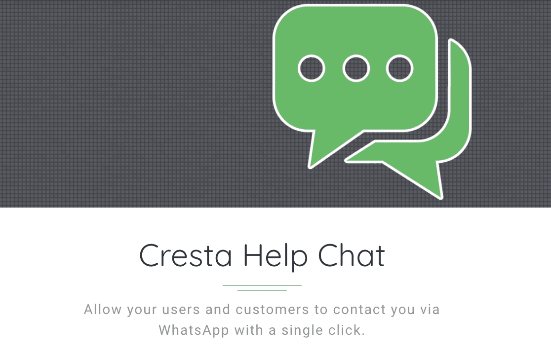 Cresta Help Chat