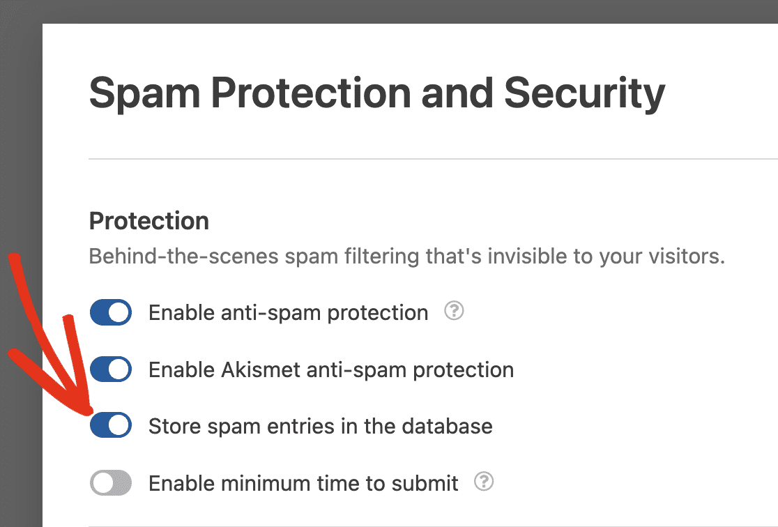 enable-storing-spam-entries