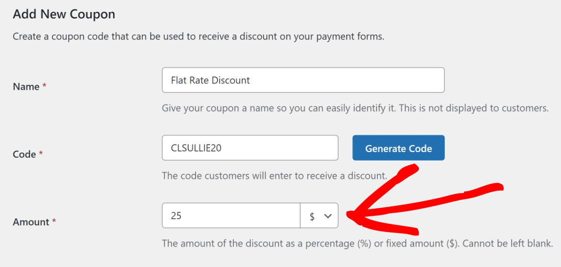 flat rate discount