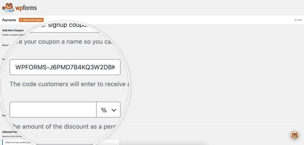 wpforms-default-prefix-coupon-code - WPForms