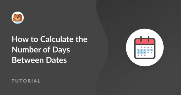 How to calculate days between dates