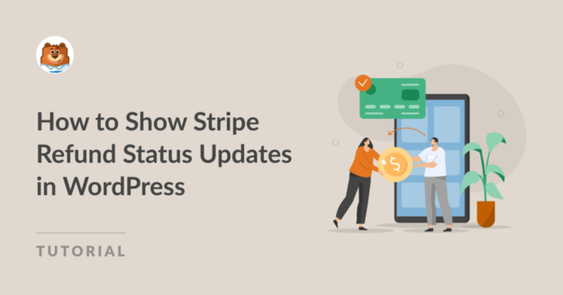 How to show Stripe refund status updates in WordPress