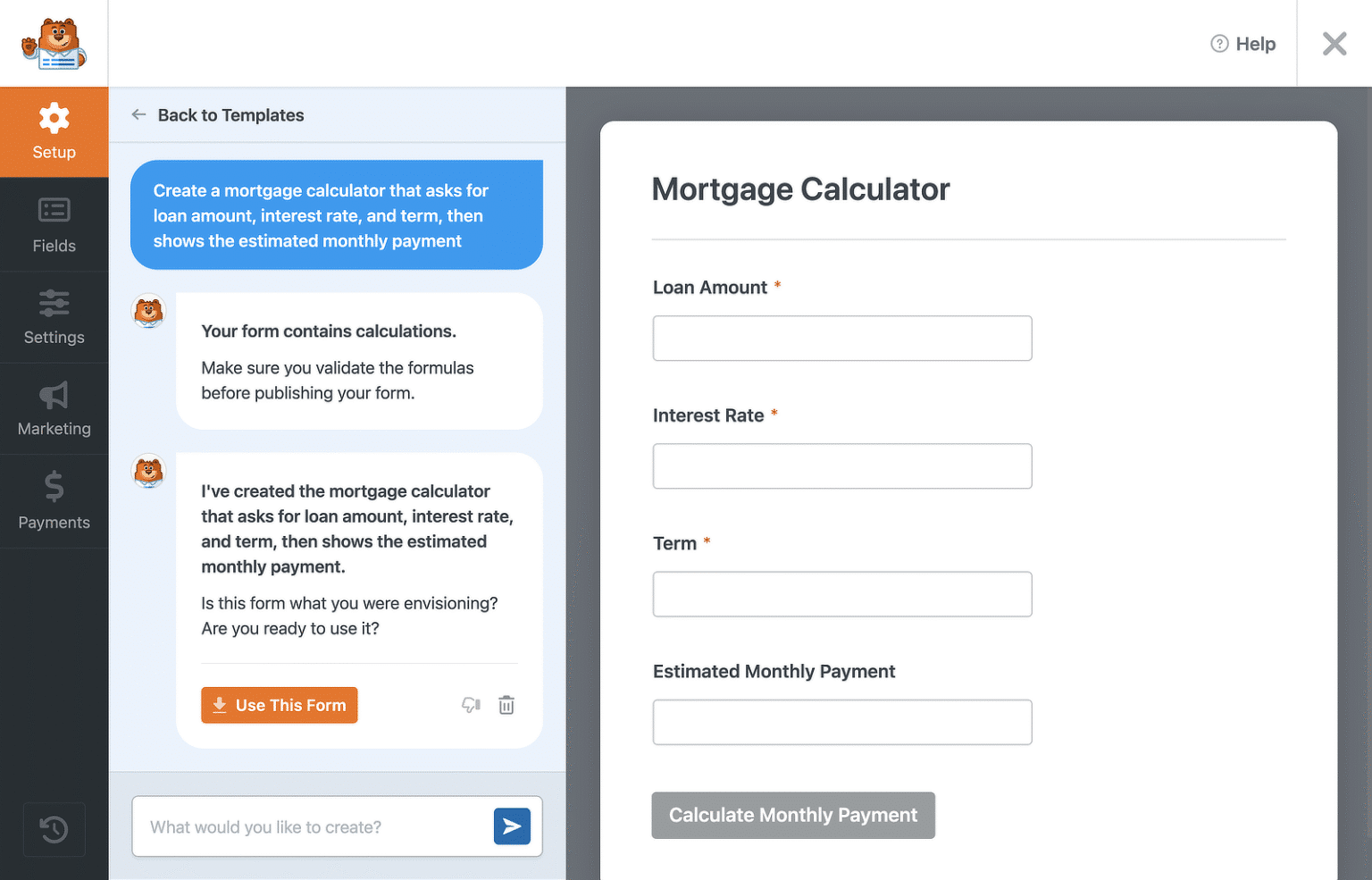 How to Make a WordPress Calculator Form with WPForms