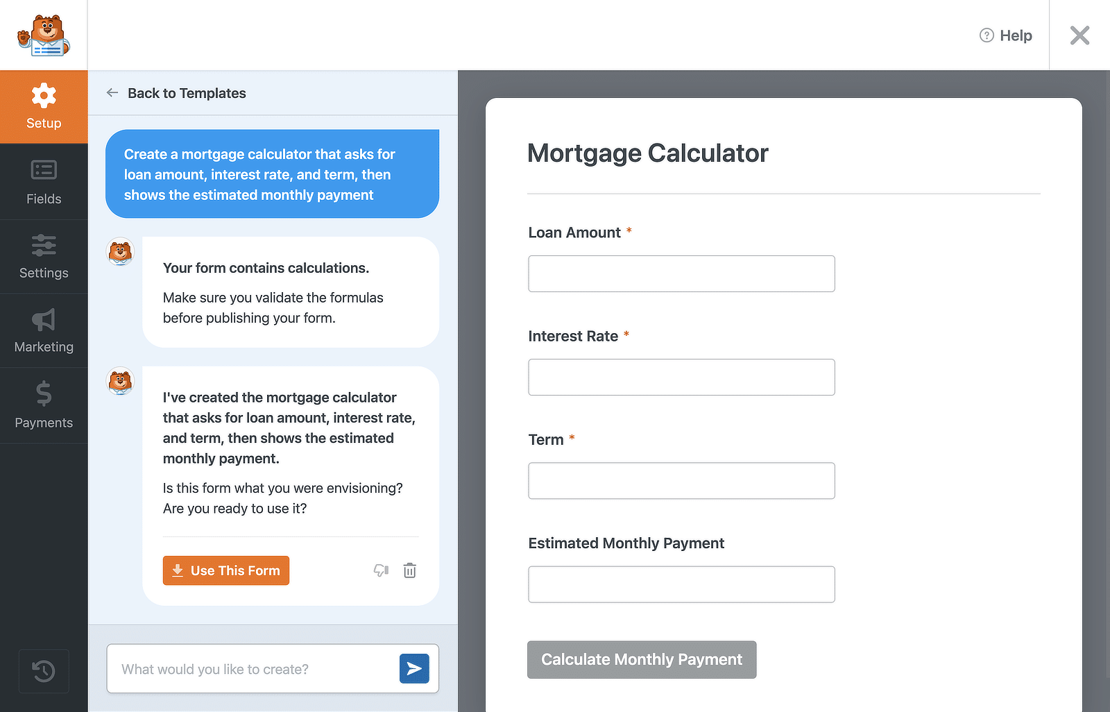 How to Make a WordPress Calculator Form with WPForms