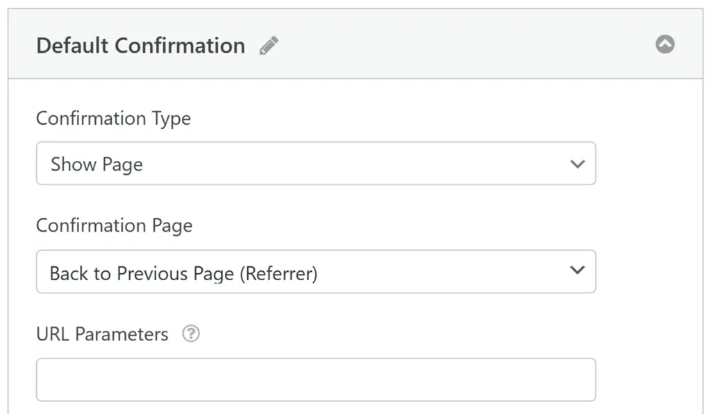 confirmation-show-page - WPForms Selecting the Show Page confirmation type