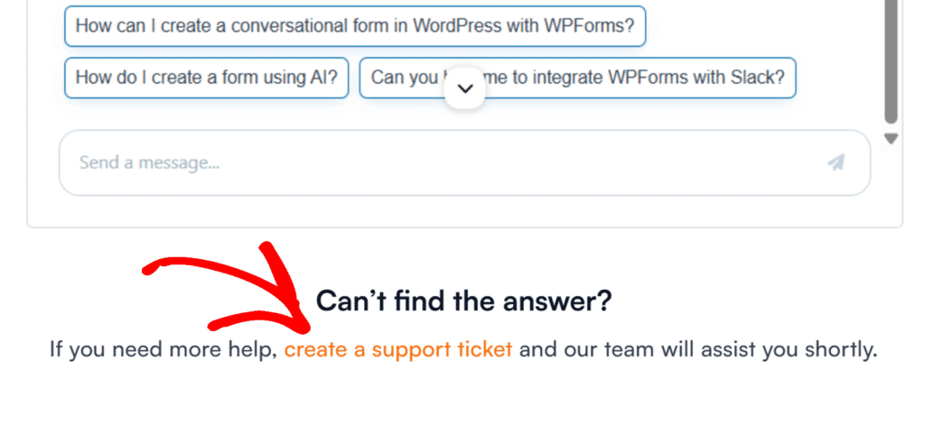 create-support-ticket-wpforms - WPForms