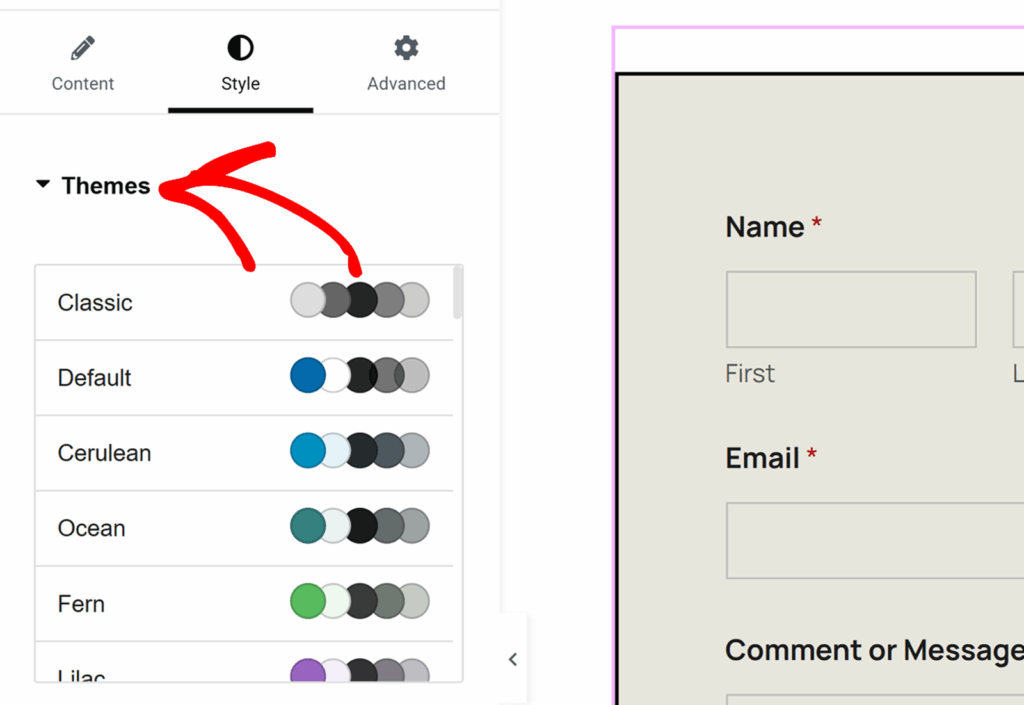 elementor-themes-styling - WPForms