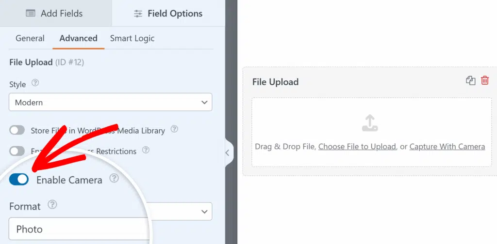 enable-camera-file-upload-field-1 - WPForms