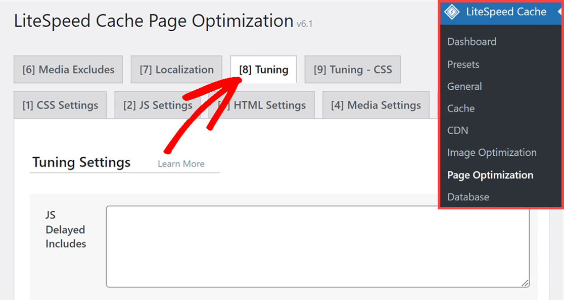 LiteSpeed Cache tuning