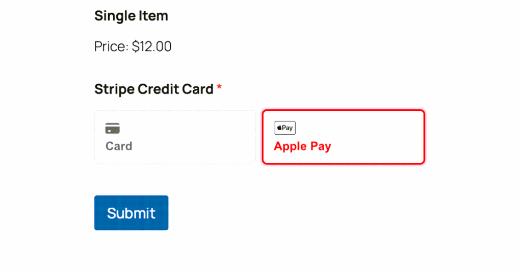 stripe-card-customization - WPForms