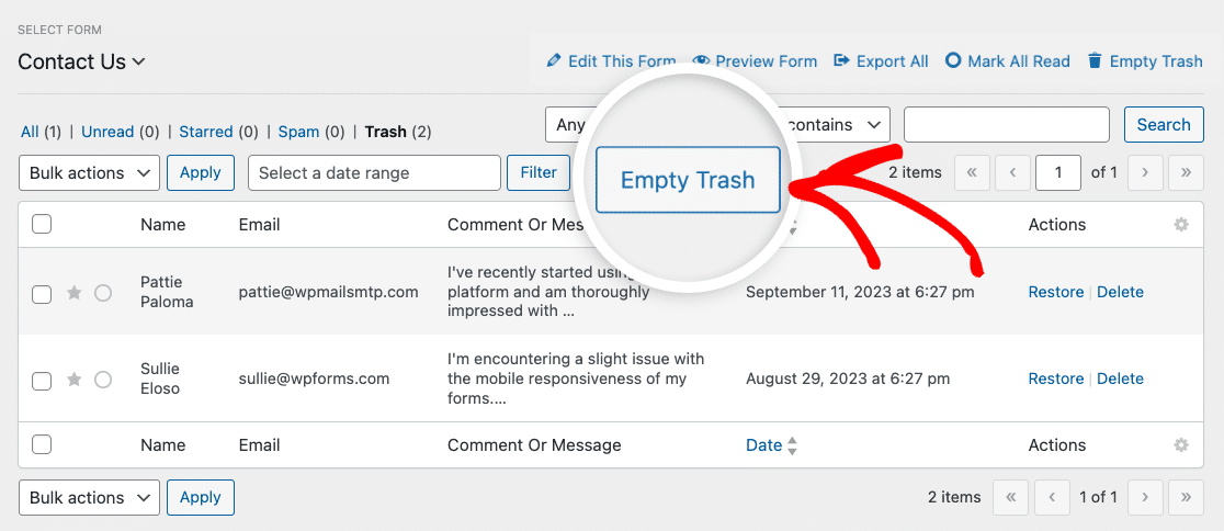 click-empty-trash-button