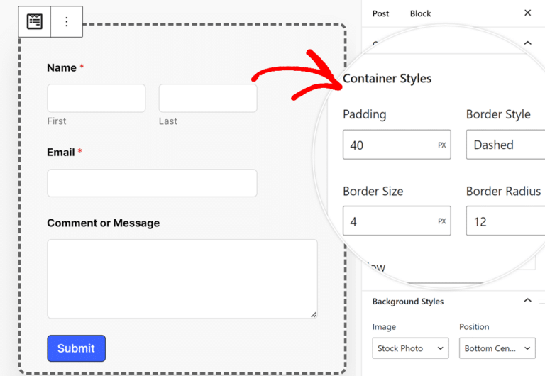 Styling Your Forms