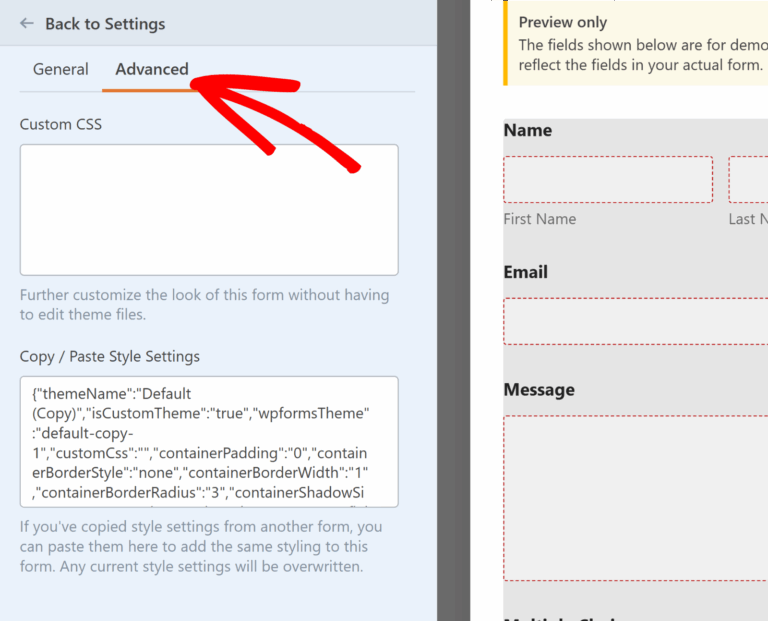 Styling Your Forms