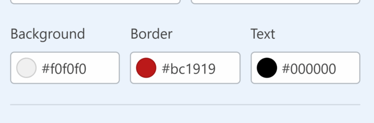 Styling Your Forms