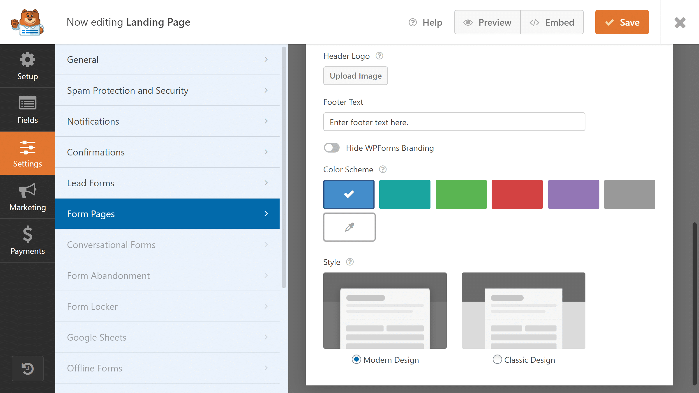 form pages addon featured image