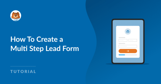 How to Create a Multi Step Lead Form