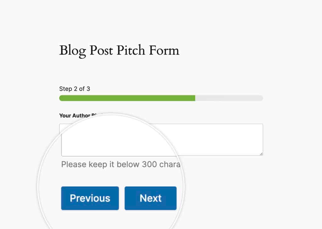 How to Customize the Page Break Buttons - WPForms Developer Docs