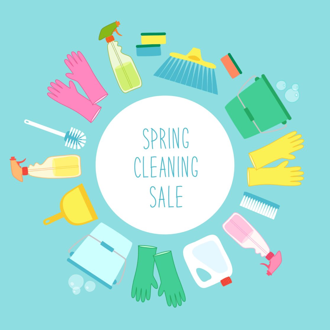 Running a spring cleaning sale