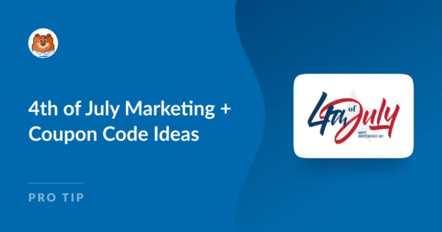4th of july marketing + coupon code ideas