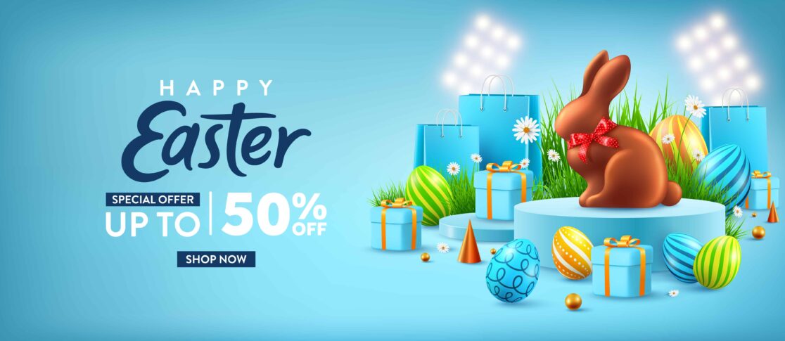 Easter marketing email campaign