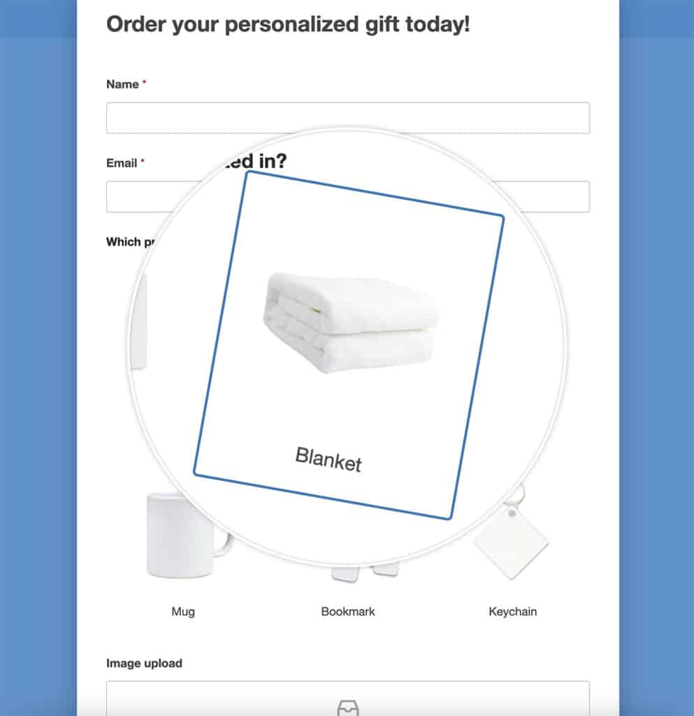 How to Customize the Labels for Image Choices - WPForms Developer Docs
