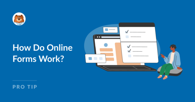How do online forms work?