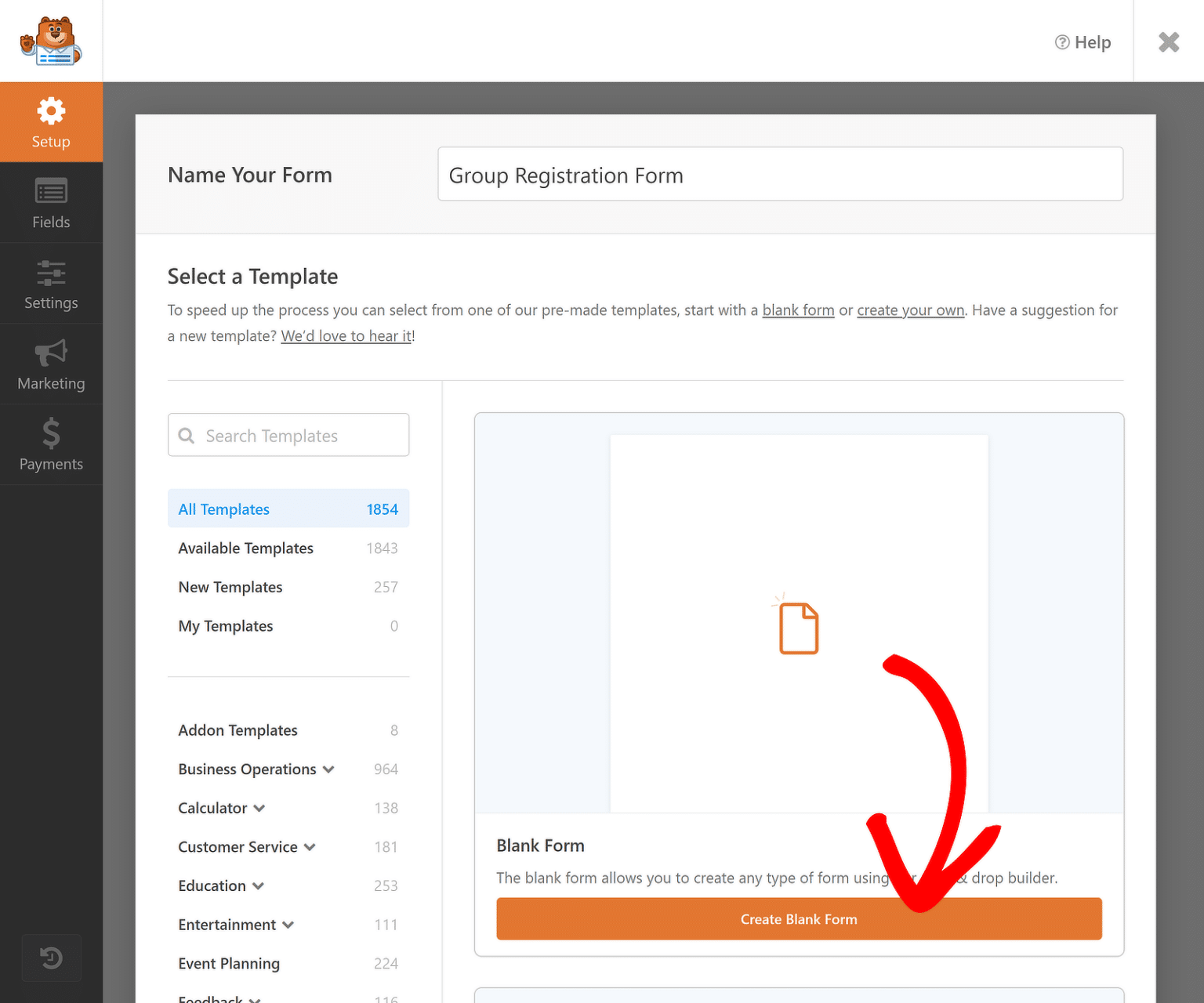 How to Make a Group Registration Form in WordPress
