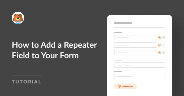 How to Add a Repeater field