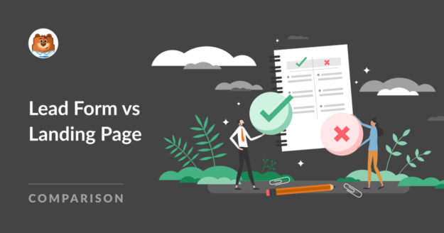 Lead Form vs Landing Page