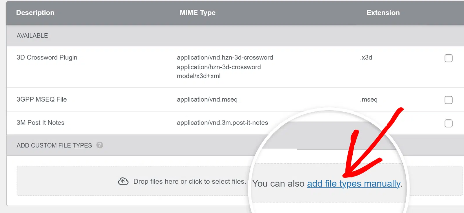 add-file-types-manually-1 - WPForms Add file types manually