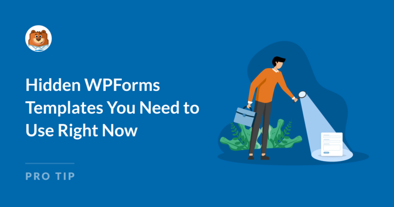 Hidden WPForms Templates