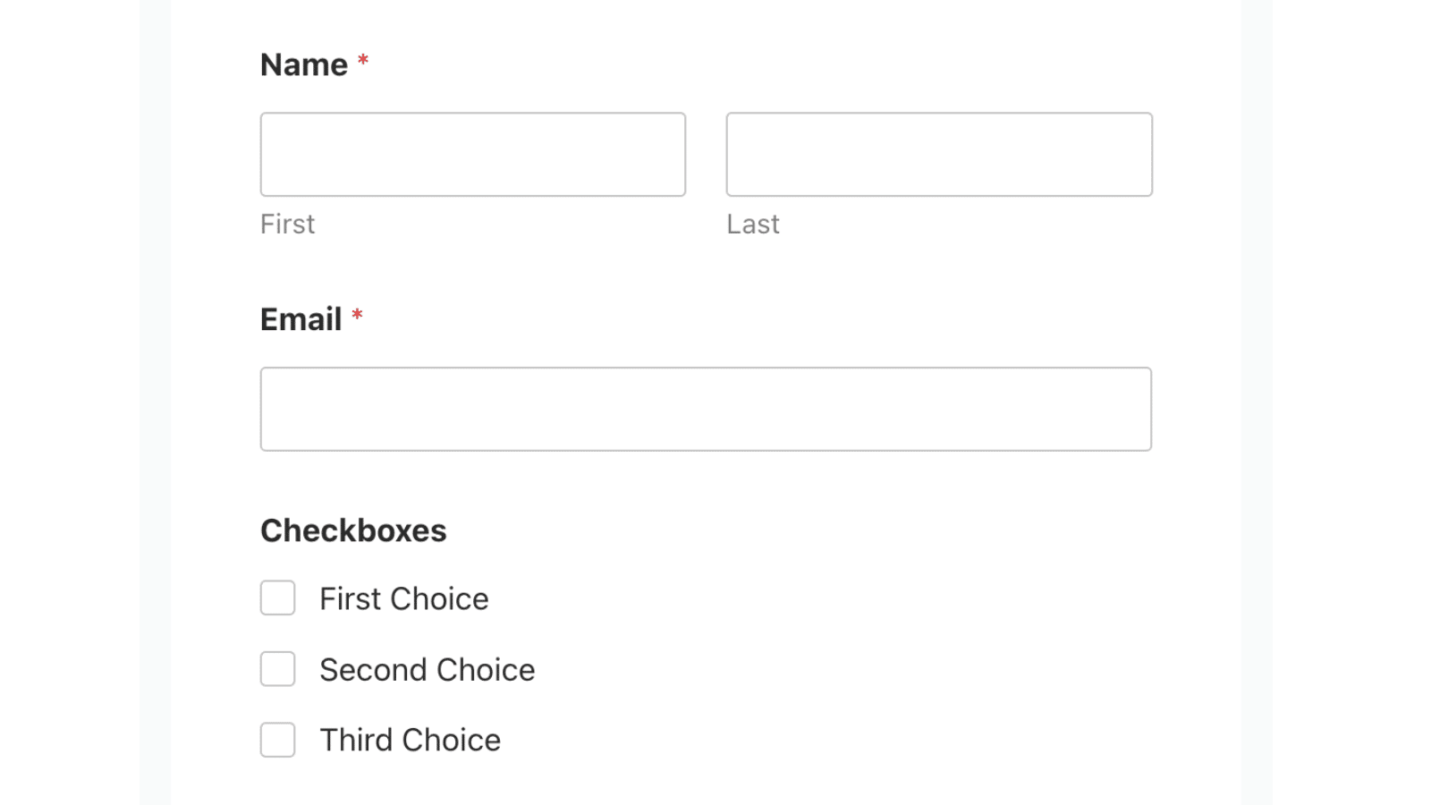 Single Column display on Mobile