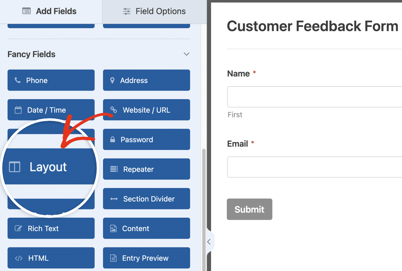 choose-the-layout-field