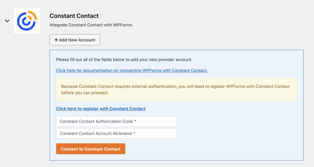 WPForms e Constant Contact: Adicionar uma Caixa de Seleção de Inscrição
