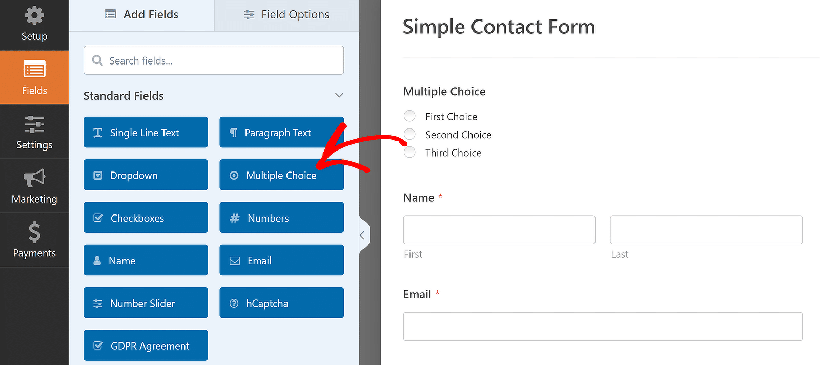 How to Add an Honorific to the WPForms Name Field