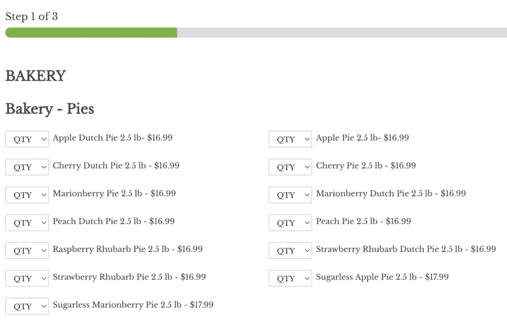 Purchase Form