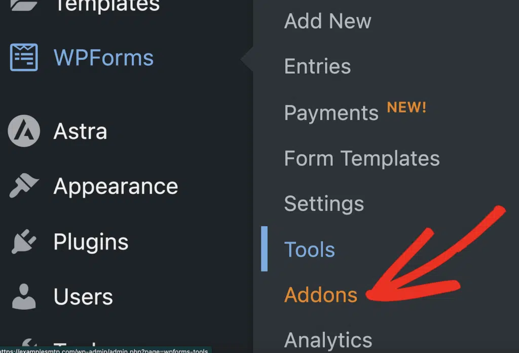 componenti aggiuntivi wpforms