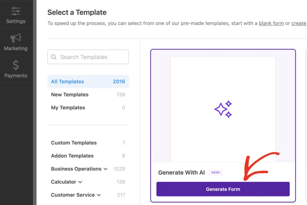 click-generate-form-button