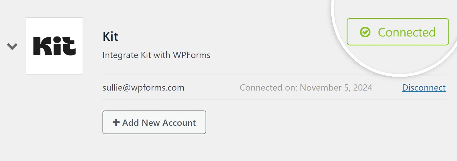 Connected account