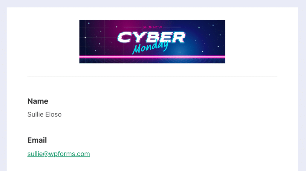 Cyber Monday header image