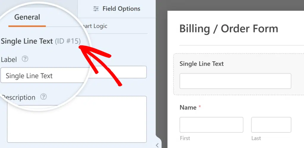 finding-field-ID - WPForms Encontrar o ID do campo