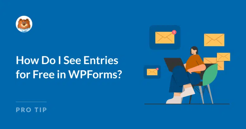 Comment voir les entrées gratuitement dans WPForms ?