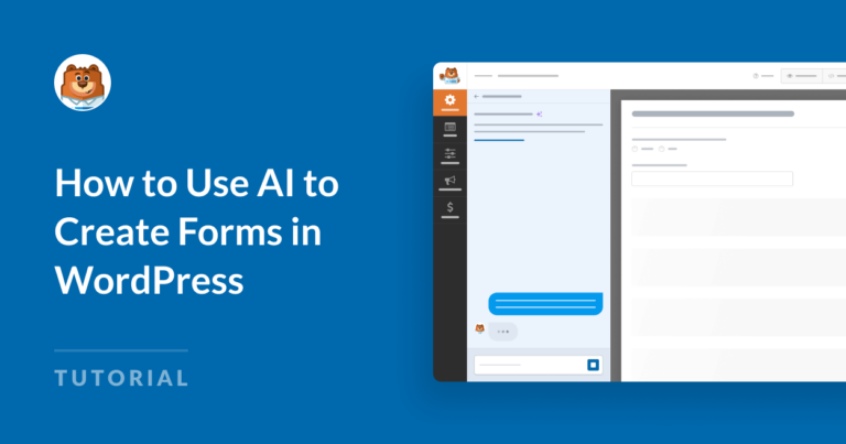 How to Use AI to Create Forms in WordPress