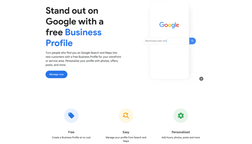 Google Business Profile, formerly Google My Business