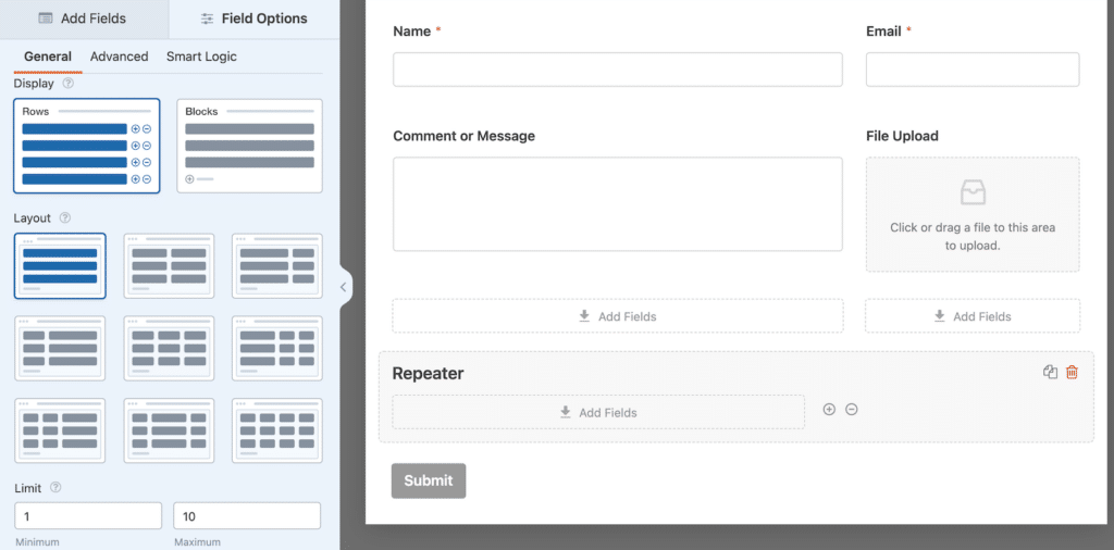 WPForms-Repeater-Field - WPForms repeater field