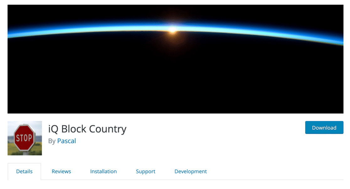 iQ Block Country geolocation plugin