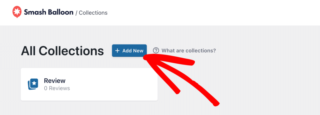 Add a new collection in Reviews Feed