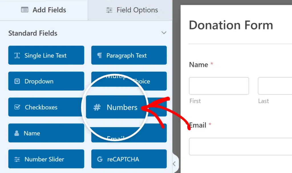 numbers-field - WPForms