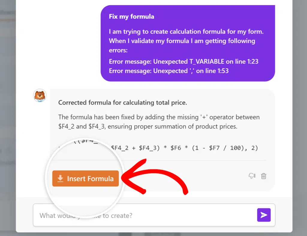insert-fixed-formula - WPForms Click Insert Formula