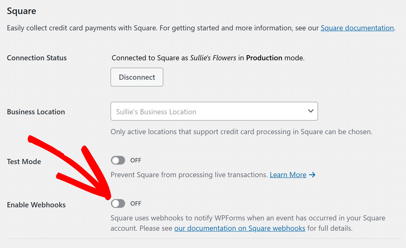 Real-Time Payment Statuses with WPForms & Square